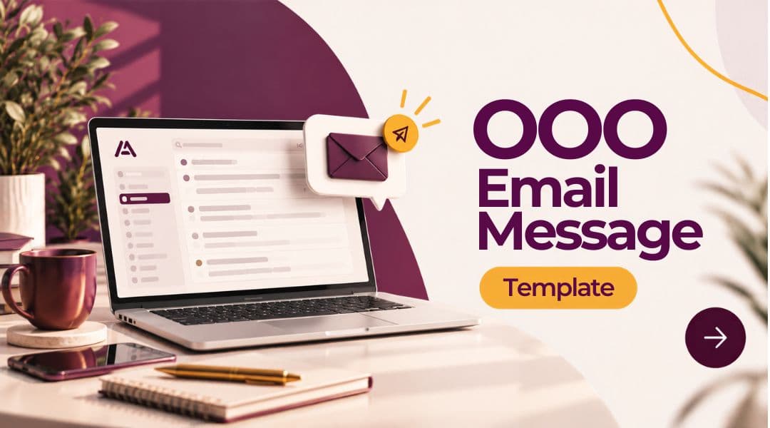 OOO Email Message Template