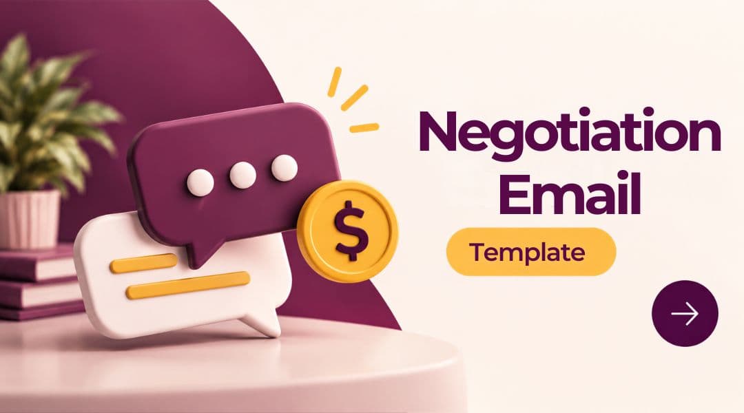 Negotiation Email Template
